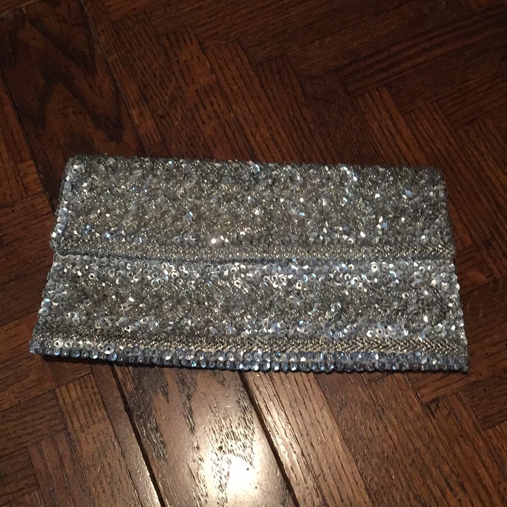 Vintage Clutch silver